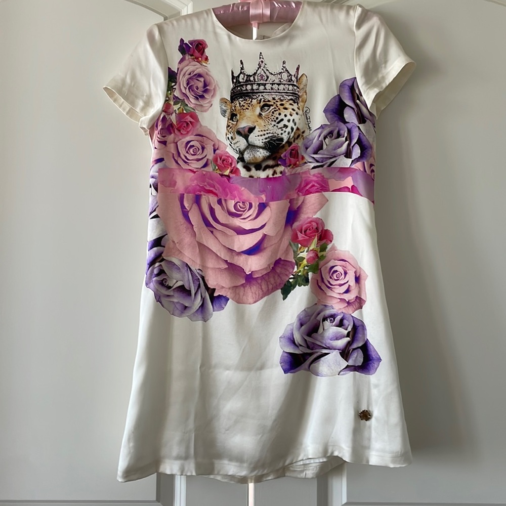 Girls Roberto Cavalli Silk dress
